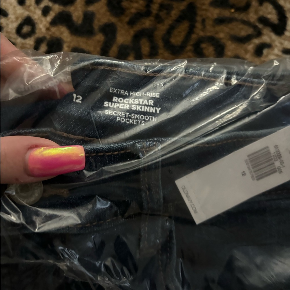 Old navy extra highrise women jeans size 12
